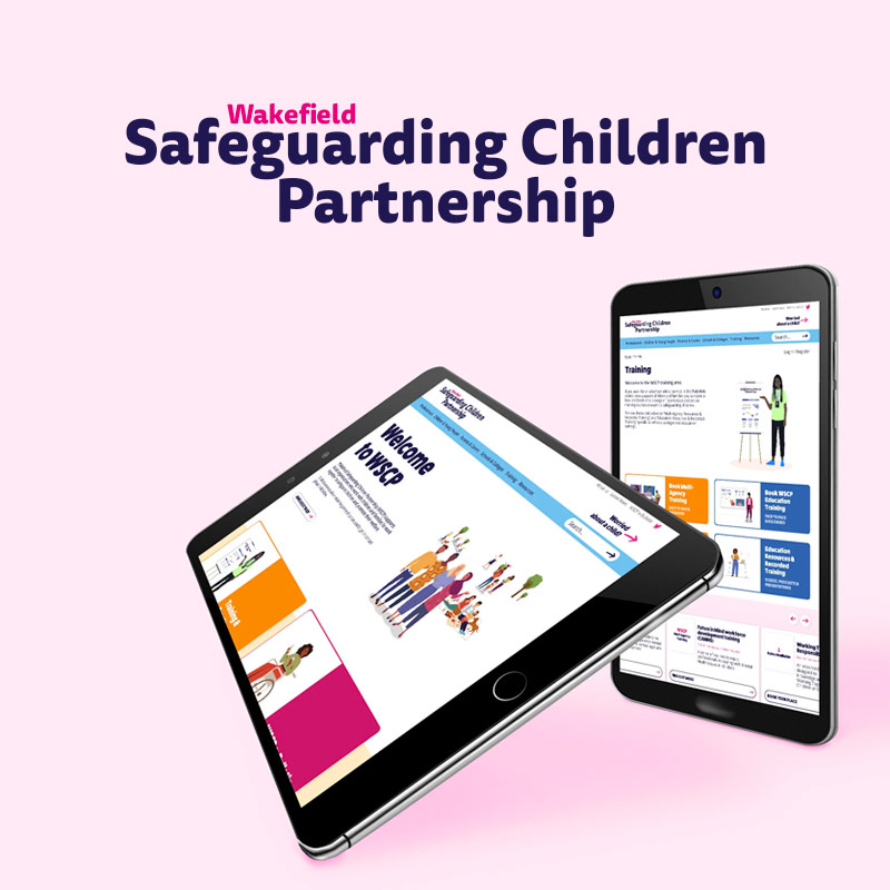 A custom WordPress website to promote child protection services
