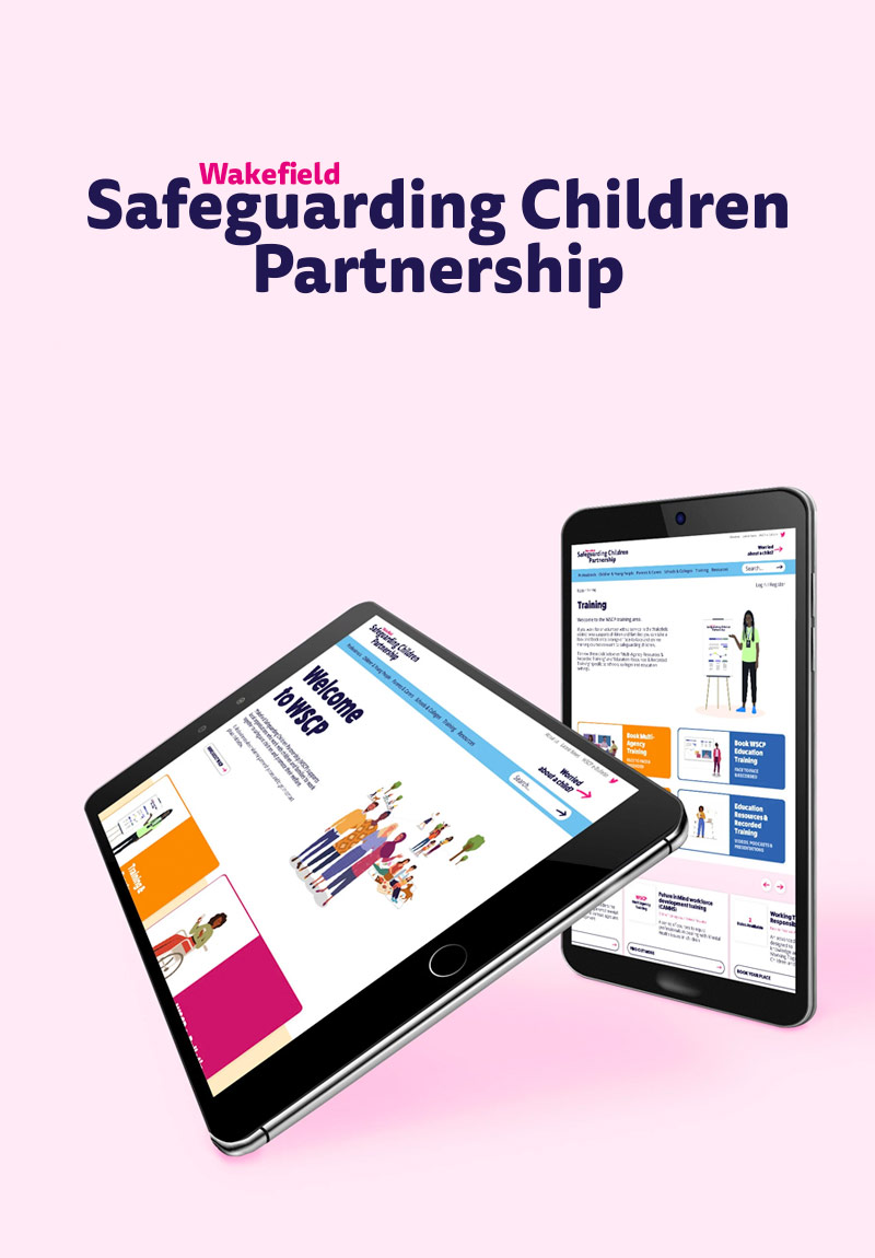 A custom WordPress website to promote child protection services