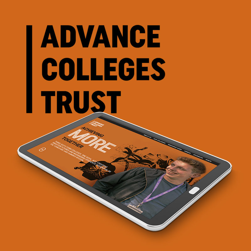 Advance Colleges Trust: Custom WordPress website