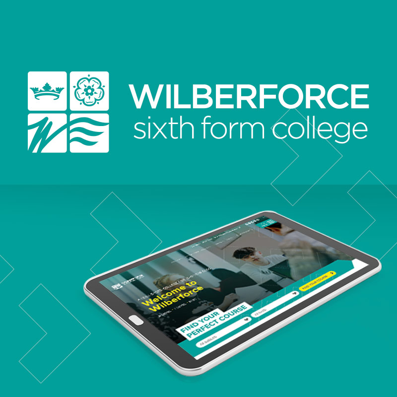 Wilberforce Sixth-Form College Launches New Website by Feel Created