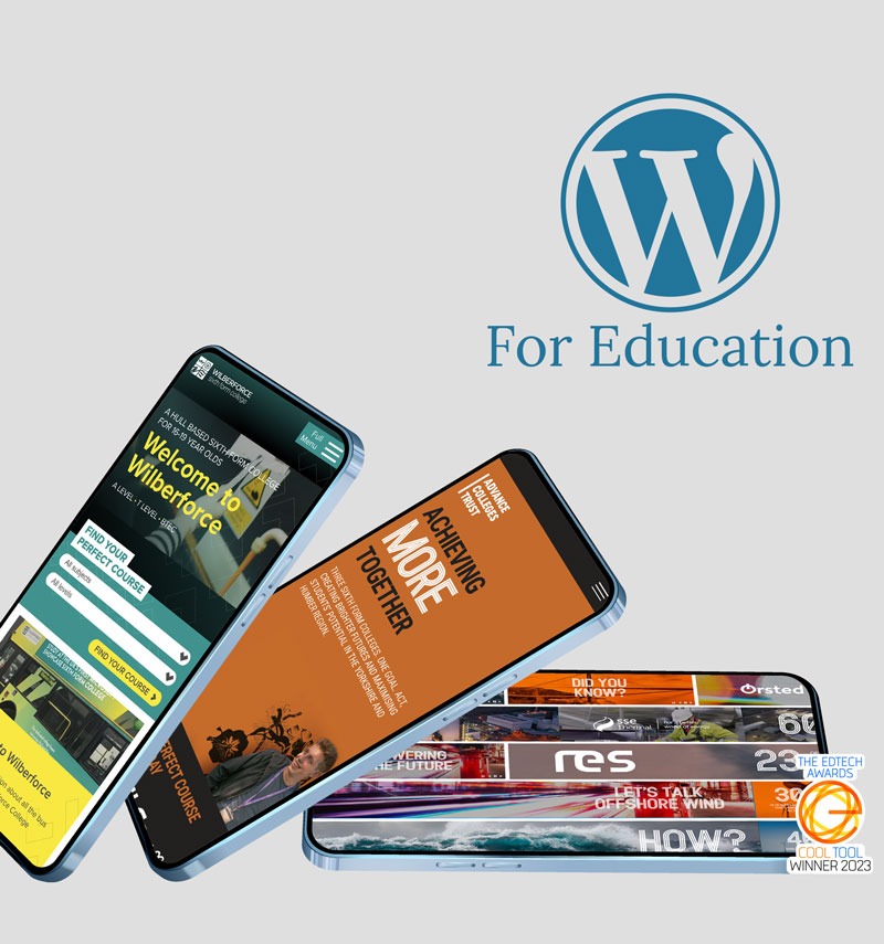 Custom WordPress Website Solution for Education
