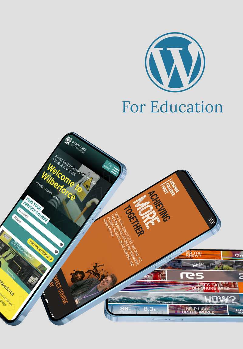 Custom WordPress Website Solution for Education