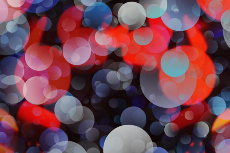 abstract background with transparent circles